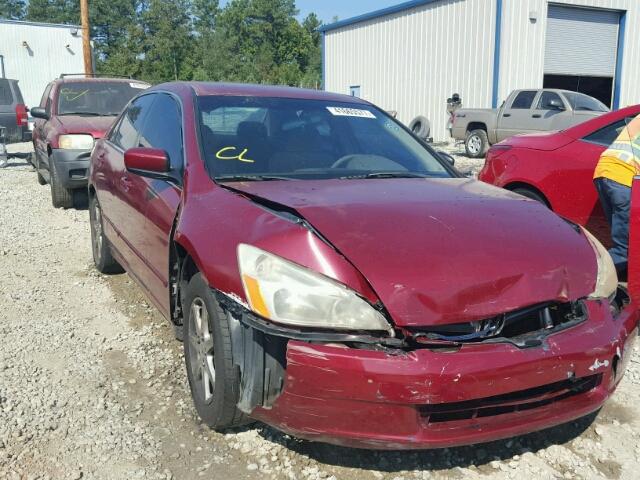 1HGCM56415A178950 - 2005 HONDA ACCORD BURGUNDY photo 1