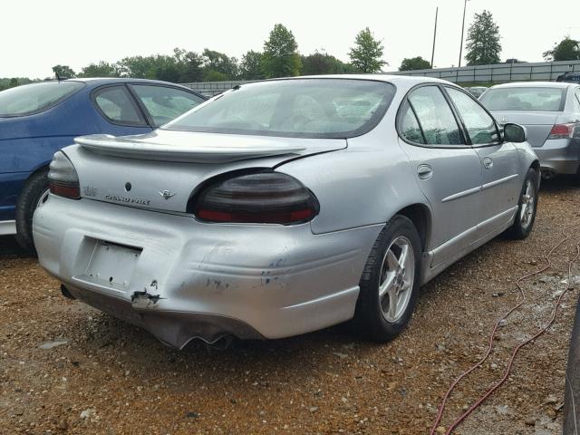 1G2WP52K11F230229 - 2001 PONTIAC GRAND PRIX ვერცხლისფერი ფოტო 4