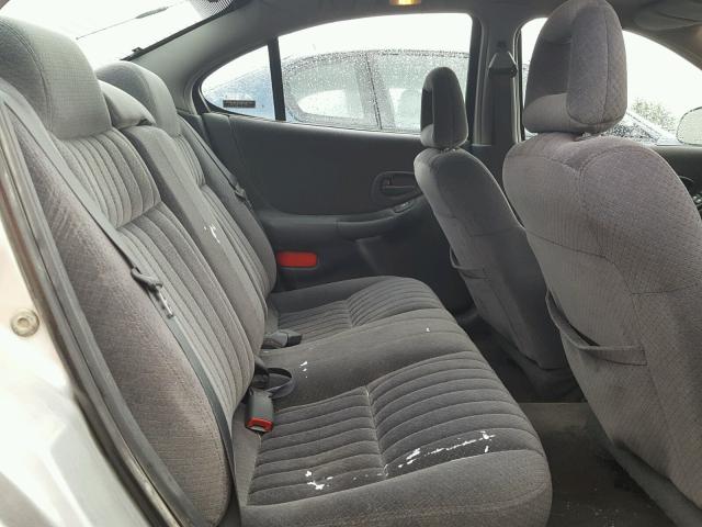 1G2WP52K11F230229 - 2001 PONTIAC GRAND PRIX ვერცხლისფერი ფოტო 6