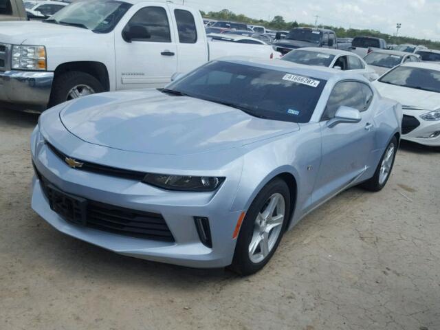 1G1FB1RS9H0183059 - 2017 CHEVROLET CAMARO LT SILVER photo 2