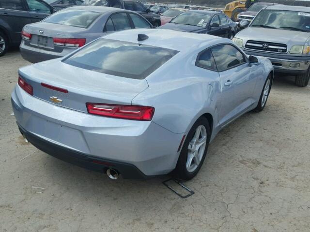 1G1FB1RS9H0183059 - 2017 CHEVROLET CAMARO LT SILVER photo 4