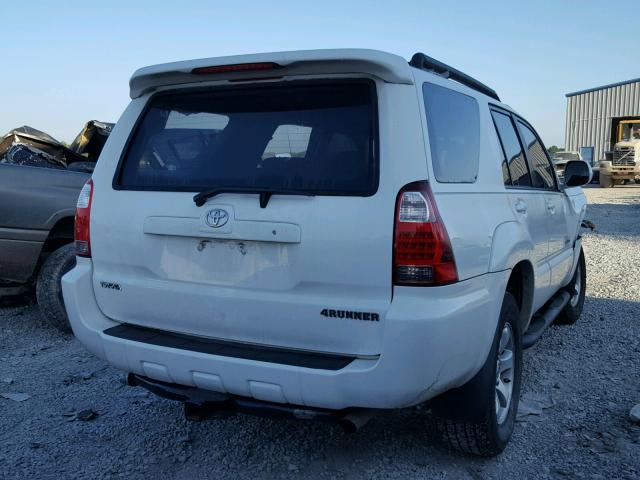 JTEZU14R170094518 - 2007 TOYOTA 4RUNNER WHITE photo 4