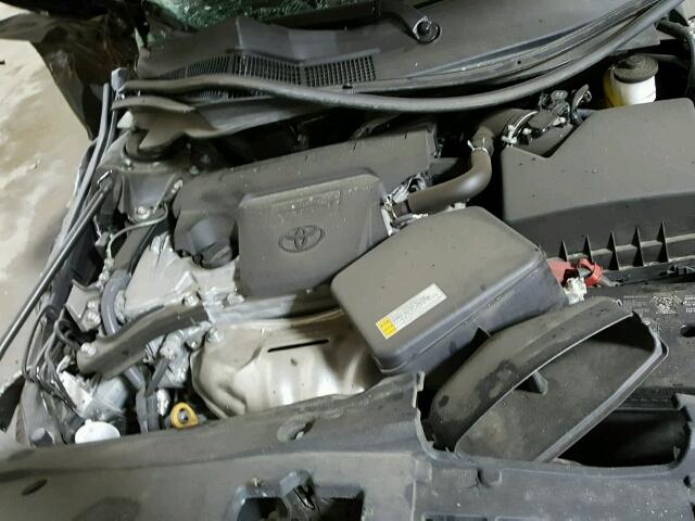 4T4BF1FK9GR565972 - 2016 TOYOTA CAMRY LE შავი ფოტო 7