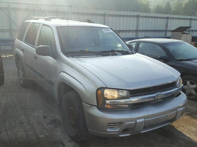 1GNDS13S542450100 - 2004 CHEVROLET TRAILBLAZE SILVER photo 1