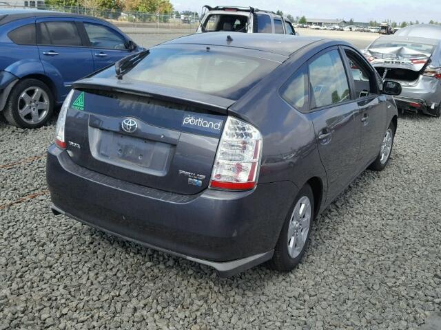 JTDKB20U693462768 - 2009 TOYOTA PRIUS GRAY photo 4