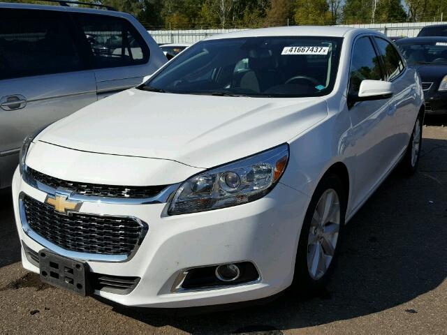 1G11E5SL5EF227286 - 2014 CHEVROLET MALIBU WHITE photo 2