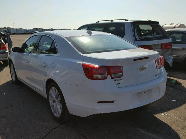 1G11E5SL5EF227286 - 2014 CHEVROLET MALIBU WHITE photo 3