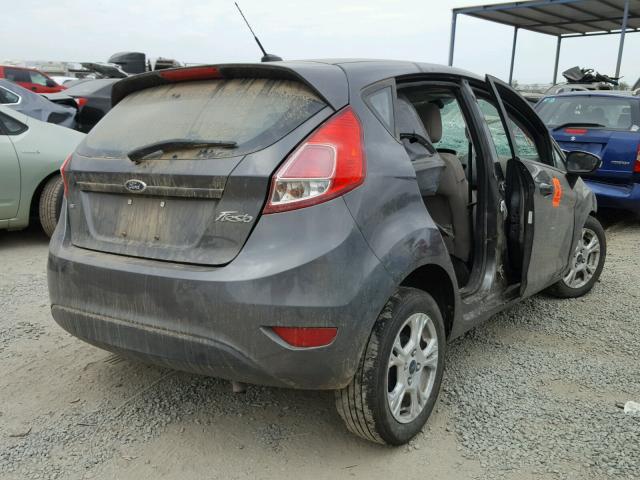 3FADP4EJ4GM122055 - 2016 FORD FIESTA SE CHARCOAL photo 4