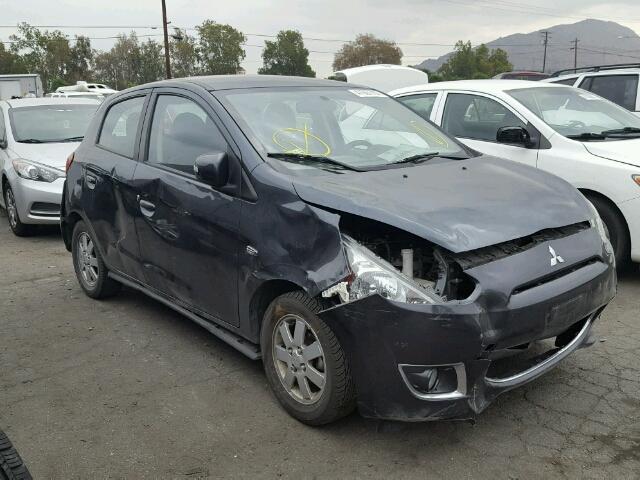 ML32A4HJ0FH010101 - 2015 MITSUBISHI MIRAGE ES CHARCOAL photo 1