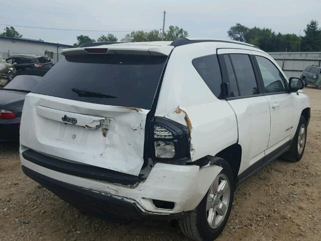 1C4NJCBA1FD250178 - 2015 JEEP COMPASS SP WHITE photo 4