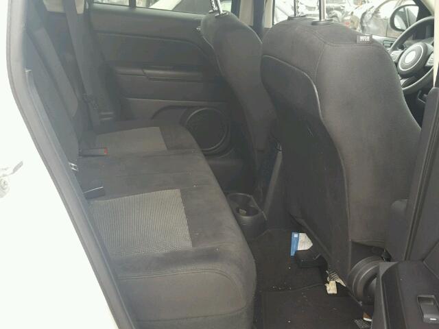 1C4NJCBA1FD250178 - 2015 JEEP COMPASS SP WHITE photo 6