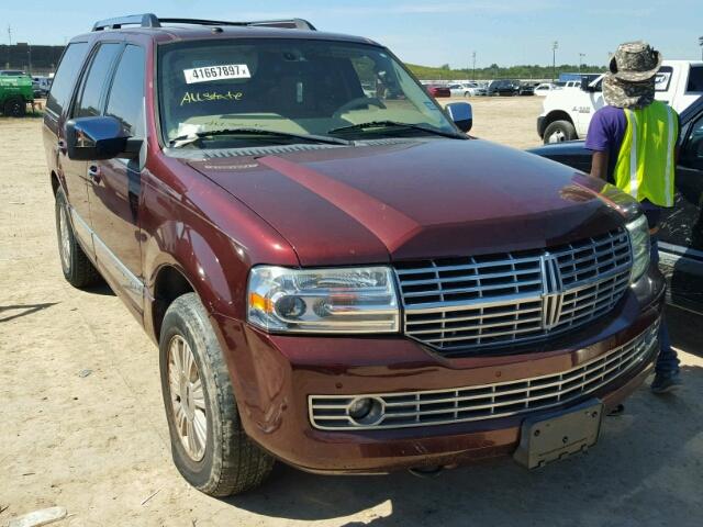 5LMJJ2H50AEJ02831 - 2010 LINCOLN NAVIGATOR MAROON photo 1