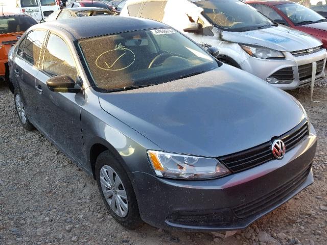 3VW1K7AJ1EM394883 - 2014 VOLKSWAGEN JETTA BASE 石墨色 照片 1