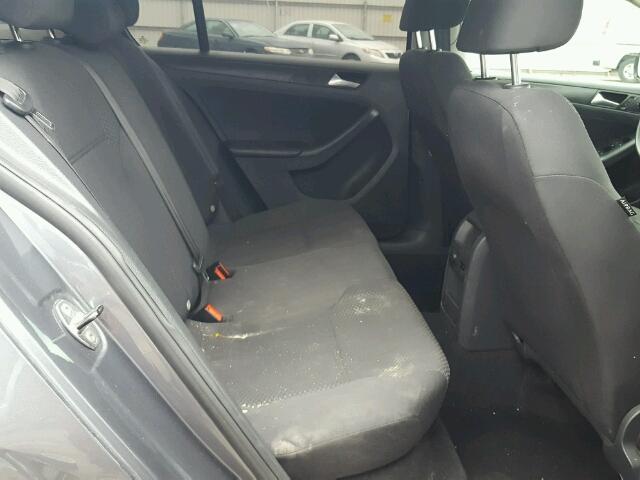 3VW1K7AJ1EM394883 - 2014 VOLKSWAGEN JETTA BASE 石墨色 照片 6