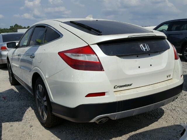 5J6TF1H39DL002649 - 2013 HONDA CROSSTOUR WHITE photo 3