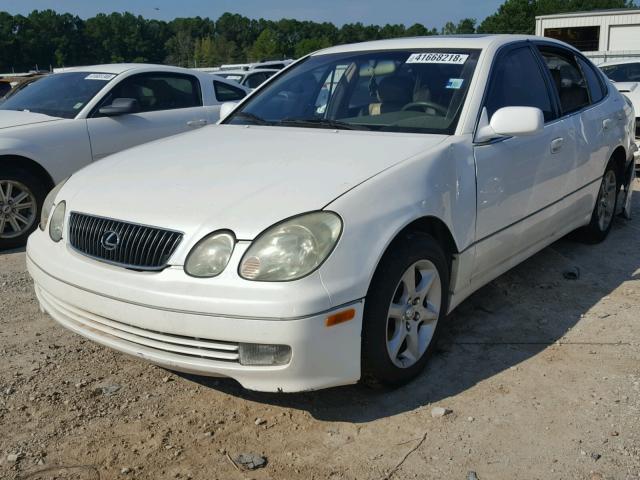 JT8BD69S320152036 - 2002 LEXUS GS 300 WHITE photo 2