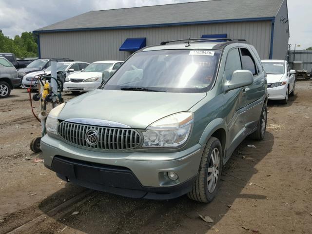 3G5DB03754S596068 - 2004 BUICK RENDEZVOUS GREEN photo 2