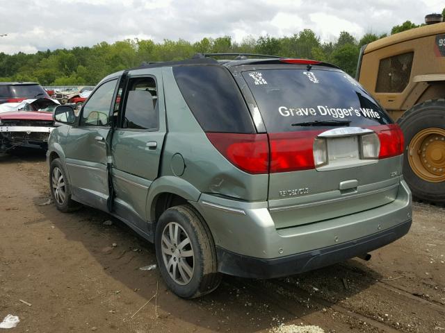 3G5DB03754S596068 - 2004 BUICK RENDEZVOUS GREEN photo 3