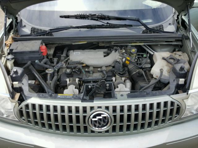 3G5DB03754S596068 - 2004 BUICK RENDEZVOUS GREEN photo 7