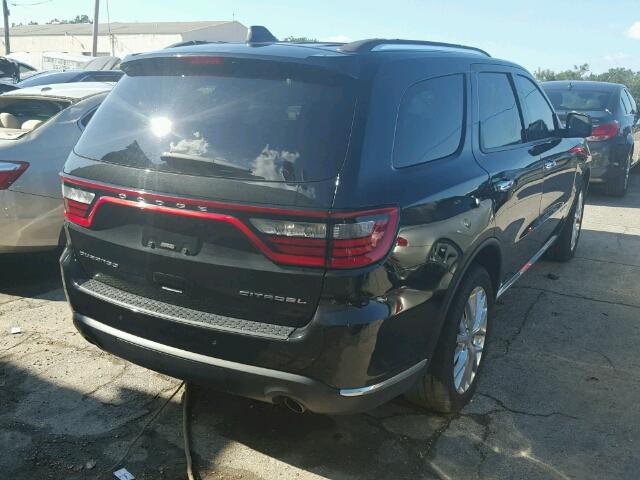 1C4RDHEG4FC222399 - 2015 DODGE DURANGO CI BLACK photo 4