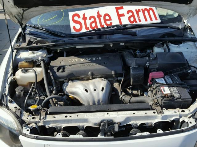 JTKDE177470203049 - 2007 TOYOTA SCION TC WHITE photo 7