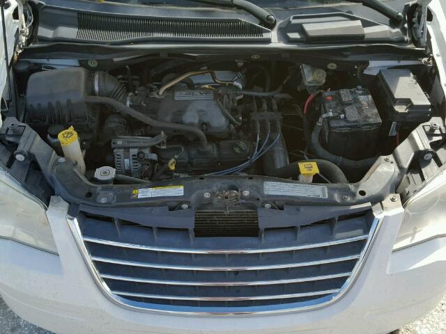 2A4RR8D11AR393930 - 2010 CHRYSLER TOWN & COU WHITE photo 7