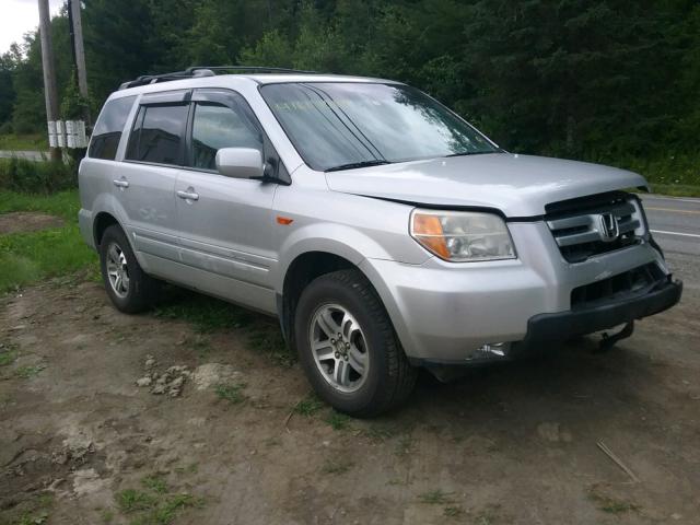 5FNYF18398B051127 - 2008 HONDA PILOT SE SILVER photo 1