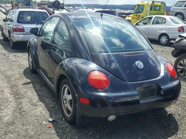 3VWBC21C0XM468836 - 1999 VOLKSWAGEN NEW BEETLE 黑色 照片 3