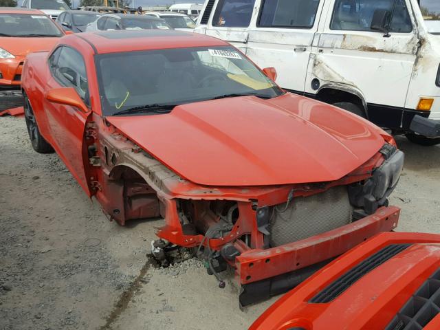 2G1FS1EW4A9193437 - 2010 CHEVROLET CAMARO SS Naranja foto 1