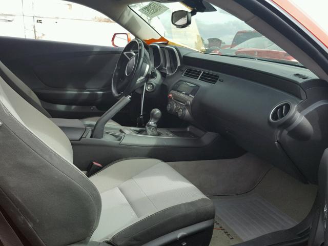 2G1FS1EW4A9193437 - 2010 CHEVROLET CAMARO SS Naranja foto 5