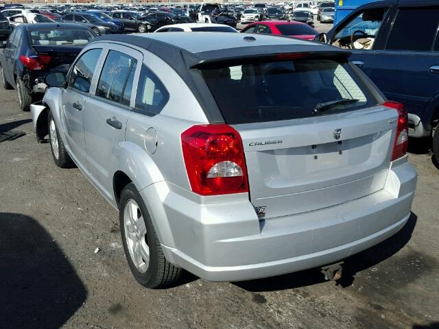 1B3HB48B28D503674 - 2008 DODGE CALIBER SX GRAY photo 3