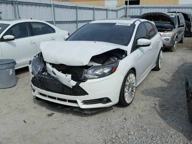 1FADP3L97DL205740 - 2013 FORD FOCUS ST WHITE photo 2