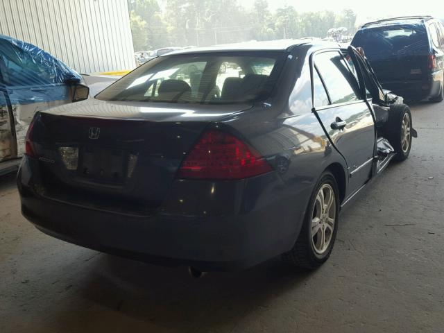 1HGCM56346A116760 - 2006 HONDA ACCORD SE GRAY photo 4