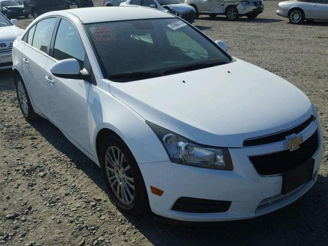 1G1PJ5SBXD7322268 - 2013 CHEVROLET CRUZE ECO WHITE photo 1