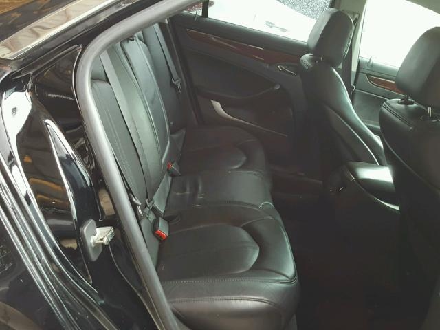 1G6DF577890163222 - 2009 CADILLAC CTS BLACK photo 6