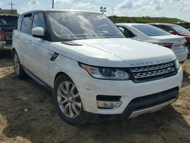 SALWR2PF7GA589986 - 2016 LAND ROVER RANGE ROVE WHITE photo 1