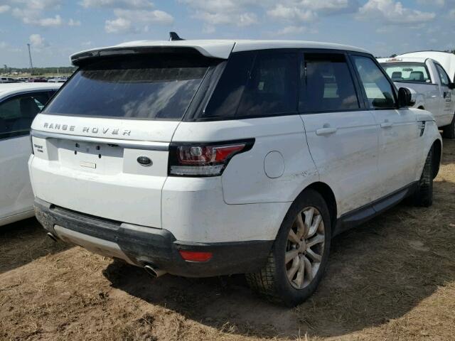SALWR2PF7GA589986 - 2016 LAND ROVER RANGE ROVE WHITE photo 4