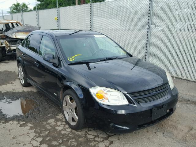 1G1AM58B567878981 - 2006 CHEVROLET COBALT SS BLACK photo 1