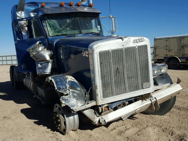 1XPFDB9X52N568257 - 2002 PETERBILT 378 BLUE photo 1