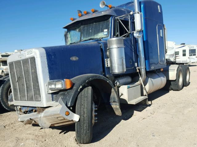 1XPFDB9X52N568257 - 2002 PETERBILT 378 BLUE photo 2