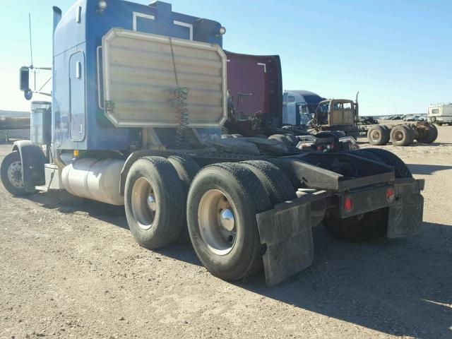 1XPFDB9X52N568257 - 2002 PETERBILT 378 BLUE photo 3