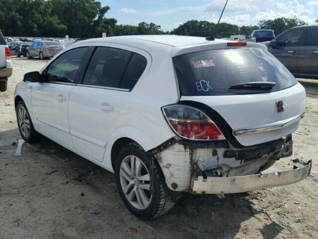 W08AT671985059987 - 2008 SATURN ASTRA XR WHITE photo 3