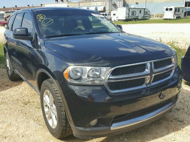 1C4RDHAG4DC683315 - 2013 DODGE DURANGO BLACK photo 1