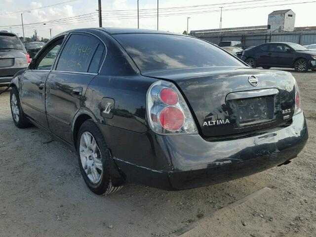 1N4AL11D96N344740 - 2006 NISSAN ALTIMA S BLACK photo 3