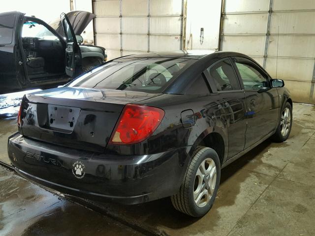 1G8AV12F64Z107840 - 2004 SATURN ION LEVEL BLACK photo 4