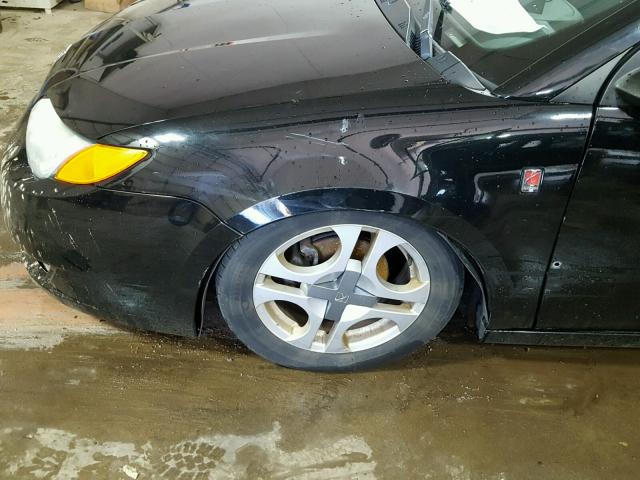 1G8AV12F64Z107840 - 2004 SATURN ION LEVEL BLACK photo 9