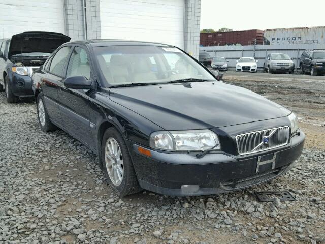 YV1TS94D011209141 - 2001 VOLVO S80 BLACK photo 1