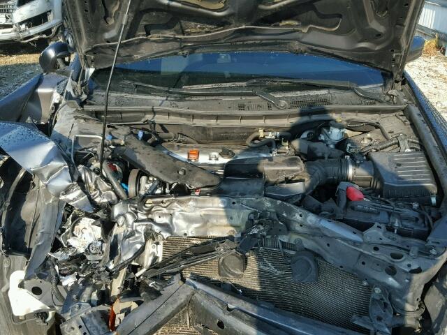 1HGCP2F37CA099941 - 2012 HONDA ACCORD LX BLACK photo 7