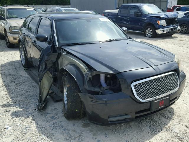 2D4FV47T27H646412 - 2007 DODGE MAGNUM SE BLACK photo 1