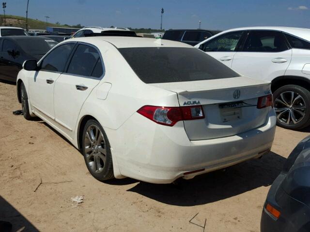 JH4CU26679C032642 - 2009 ACURA TSX WHITE photo 3